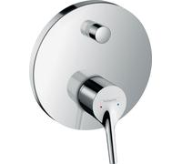 Hansgrohe Mitigeur de bain encastré Talis S levier unique, combinaison de fusibles intégrée 72406000