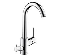 Hansgrohe Talis Sò Variarc Mitigeur monocommande de cuisine 270, robinet d'arrêt, 1 jet, chromé - 14875000