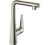 Hansgrohe Talis Select S mitigeur de cuisine sur pied acier inoxydable 72820800