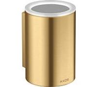 hansgrohe Tasse à dents Axor 42804250 d= 76x114mm, montage mural, optique or brossé