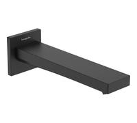 hansgrohe Tecturis E Bec déverseur pour baignoire, saillie 210mm, 73620, 73410670, Couleur: noir mat