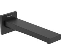 hansgrohe Tecturis E Bec déverseur pour baignoire, saillie 210mm, 73620, 73410670, Couleur: noir mat