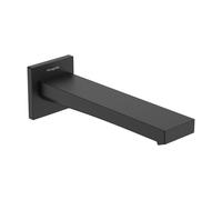 hansgrohe Tecturis E Bec déverseur pour baignoire, saillie 210mm, 73620, 73410670, Couleur: noir mat