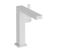 hansgrohe Tecturis E mitigeur lavabo 73042700 projection 157mm, avec garniture de vidange push-open , blanc mat