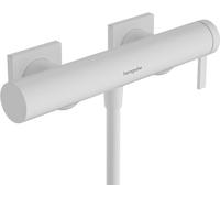 hansgrohe Tecturis E - Mitigeur de douche apparent, Robinet douche 1 sortie, Mitigeur monocommande, Blanc mat, 73620700