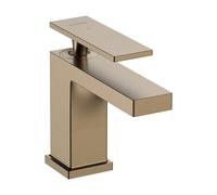 hansgrohe Tecturis E vanne pilier 73013140 projection 122mm, avec poignée à levier, bronze brossé