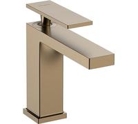 Hansgrohe Mitigeur pour lavabo Tecturis E saillie 144 mm sans garniture de vidage Bronze brossé