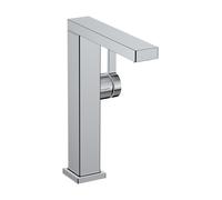 Hansgrohe Mitigeur lavabo Tecturis E monocommande bec pivotant 157 mm vidage Push-Open chrome