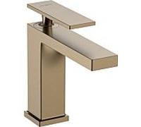 hansgrohe Tecturis E mitigeur lavabo 73014140 saillie 144mm, avec tirant garniture de vidange , bronze brossé