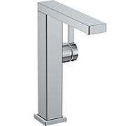 hansgrohe Tecturis E Fine Mitigeur monocommandé pour lavabo 210, orientable, saillie 157mm, avec vidage Push-Open, CoolStart, 73063000, Couleur: chrome