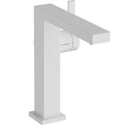 hansgrohe Tecturis E Fine Mitigeur monocommandé pour lavabo 150, saillie 157mm, sans garniture de vidage, CoolStart, EcoSmart+, 73041700, Couleur: Blanc mat