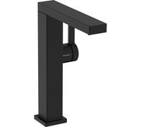 Hansgrohe Tecturis E Mitigeur lavabo - vidage push to open - bec pivotant 15.7 cm - noir mat 73060670