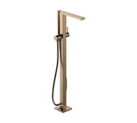hansgrohe Tecturis E mitigeur de bain 73445140 sur pied, bronze brossé