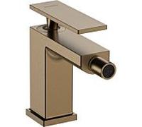 hansgrohe Tecturis E raccord de bidet 73200140 projection 149mm, avec tirette garniture de vidange , bronze brossé