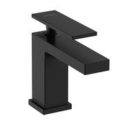 hansgrohe Tecturis E valve à pilier 73013670 projection 122mm, avec poignée à levier, noir mat