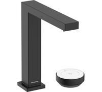 Hansgrohe Tecturis E Robinet lavabo - bouchon à ouverture par pression - bec de 15.8 cm - noir mat 73053670