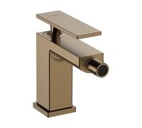 Hansgrohe Tecturis Mitigeur bidet monocommande avec vidage tirant bronze brossé 73200140