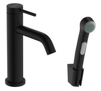Hansgrohe Tecturis Mitigeur lavabo - bec 11.6 cm - noir mat 73211670