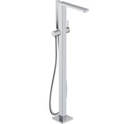 hansgrohe Tecturis E Mitigeur monocommandé pour bain, au sol, saillie 264mm, accessoires inclus, 2 consommateurs, 73445000, Couleur: chrome