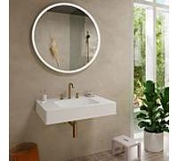 Hansgrohe Mélangeur lavabo Tecturis S 3 trous 150 saillie 139 mm Bronze brossé