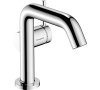 hansgrohe Tecturis S Mitigeur monocommandé pour lavabo 110 Fine CoolStart économie deau+, saillie 130 mm, 73321000, Couleur: chrome