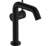 hansgrohe Tecturis S Fine Mitigeur monocommandé pour lavabo, ComfortZone150, Push-Open, CoolStart, saillie 139mm, 73342670, Couleur: noir mat