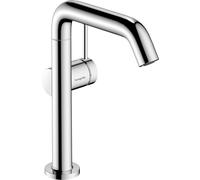 hansgrohe Tecturis S Fine Mitigeur monocommandé pour lavabo ComfortZone210, CoolStart, avec bec pivotant et vidage Push-Open, 73364000, Couleur: chrome