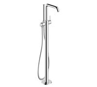 hansgrohe Tecturis S Mitigeur monocommandé pour bain, au sol, saillie 194mm, 73440000, Couleur: chrome