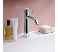 Hansgrohe Mitigeur de lavabo Tecturis S monocommande hauteur 110 mm, saillie 116 mm, chrome 73311000
