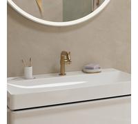 Hansgrohe Robinet de lavabo Tecturis S 110 Fine CoolStart EcoSmart+ 130mm Bronze brossé