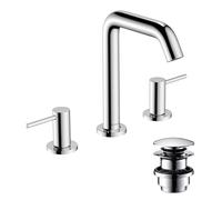 hansgrohe Tecturis S 3 trous mitigeur lavabo 73330000 avec push-open garniture de vidange , chromé