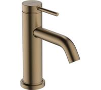 hansgrohe Tecturis S Robinet sur pied 80 avec manette pour eau froide ou prémélangée, saillie 108 mm, 73313140, Couleur: Bronze brossé