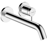 Hansgrohe Tecturis S – Mitigeur monocommandé mural pour lavabo, saillie 225 mm, chrome 73351000