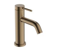 Hansgrohe Mitigeur pour lavabo Tecturis S – Monocommande CoolStart, saillie 108 mm, Bronze brossé