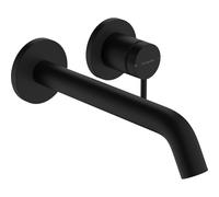 hansgrohe Tecturis S mitigeur lavabo 73351670 encastré, pour montage mural, saillie 225 mm, noir mat