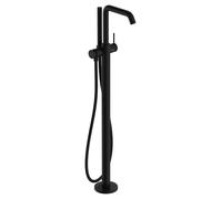 hansgrohe Tecturis S Mitigeur monocommandé pour bain, au sol, saillie 194mm, 73440670, Couleur: noir mat