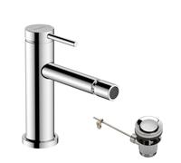 hansgrohe Tecturis S Mitigeur monocommandé pour bidet, saillie 148 mm, 73201000, Couleur: chrome
