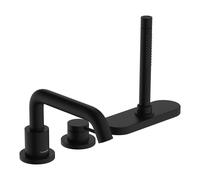 hansgrohe Tecturis S mitigeur de bain 3 trous 73447670 saillie 194mm, noir mat