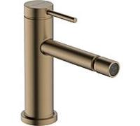 Hansgrohe Mitigeur monocommandé pour bidet Tecturis S Saillie 148 mm Bronze brossé