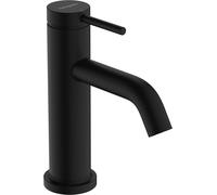 hansgrohe Tecturis S Robinet 80 avec manette pour eau froide ou pré-mélangée, portée 108mm, 73313670, Couleur: noir mat