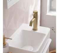 Hansgrohe Robinet sur pied Tecturis S80 - eau froide/prémélangée, saillie 108 mm - Bronze brossé
