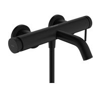 hansgrohe Tecturis S robinetterie de baignoire monocommande apparente, portée 209mm, 73422670, Couleur: noir mat