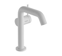 hansgrohe Tecturis S robinetterie de lavabo 150 Fine CoolStart, EcoSmart+ sans garniture de vidage, portée 139mm, 73341700, Couleur: Blanc mat