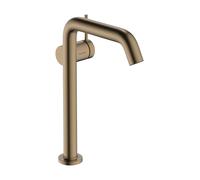 hansgrohe Tecturis S robinetterie de lavabo 240 Fine CoolStart, pour lavabos à poser sans vidage, EcoSmart+., 73372140, Couleur: Bronze brossé
