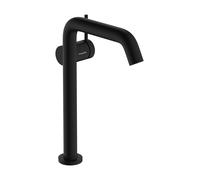 hansgrohe Tecturis S robinetterie de lavabo 240 Fine CoolStart, pour lavabos à poser sans vidage, EcoSmart+., 73372670, Couleur: noir mat