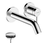 Hansgrohe Mitigeur lavabo Tecturis S 73350000 encastré mural saillie 165 mm chromé