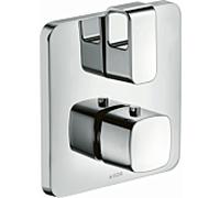 hansgrohe thermostat Axor Urquiola installation, avec arrêt et vanne d'inversion, chrome