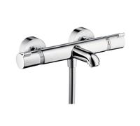hansgrohe Ecostat - Mitigeur thermostatique de bain Confort avec 2 sorties chrome