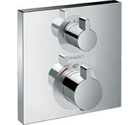 hansgrohe Thermostat Ecostat Square mitigeur de douche 2 fonctions Chromé