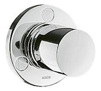 hansgrohe Trio/Quattro kit de finition 38933820 vanne d'arrêt et inverseur encastrée, nickel brossé